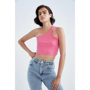 DEFACTO Slim Fit Camisole One Shoulder Athlete