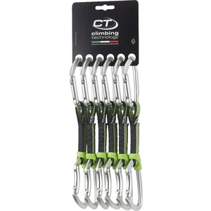 Climbing Technology Lime Set NY Expressz Solid Straight/Solid Bent Silver 12.0 Hegymászó karabiner