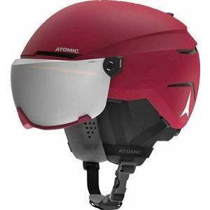 Atomic Savor Visor Stereo Dark Red M (55-59 cm) Casque de ski