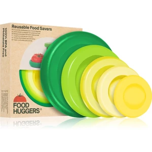 Food Huggers Food Huggers Set sada silikónových krytov na ovocie a zeleninu farba Green 5 ks