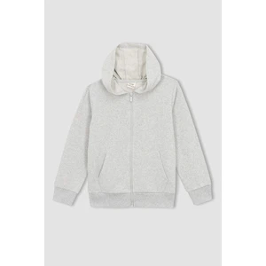 DEFACTO Boys Hooded Cardigan