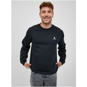 Black Mens Sweatshirt Converse - Men