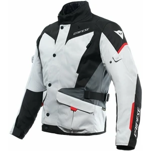 Dainese Tempest 3 D-Dry Glacier Gray/Black/Lava Red 48 Giacca in tessuto