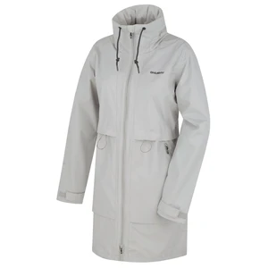 Women's hardshell coat HUSKY Nevr L lt. Grey