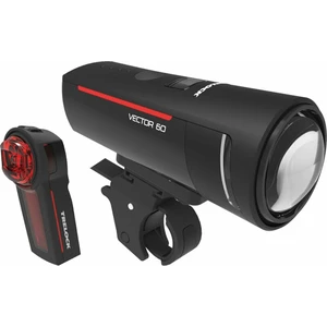 Trelock LS 600 I-Go Vector/LS 740 Vector Rear Set Negro 60 lm Luces de ciclismo