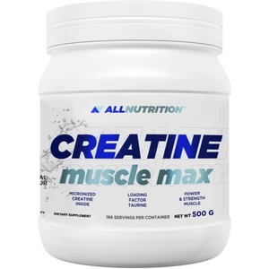 Allnutrition Creatine Muscle Max podpora športového výkonu príchuť Natural 500 g