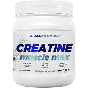Allnutrition Creatine Muscle Max podpora športového výkonu príchuť Natural 500 g