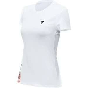 Dainese T-Shirt Logo Lady White/Black M Tričko