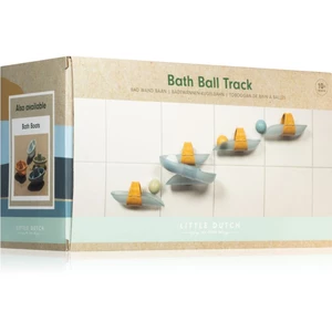 Little Dutch Bath Ball Track Blue kuličková dráha do vany 10 m+ 8 ks