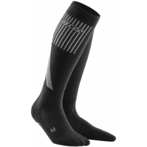 CEP Winter Compression Tall Socks Women Black III
