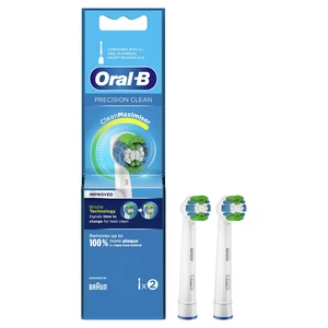 Oral B Náhradní kartáčkové hlavice s technologií CleanMaximiser Precision Clean 2 ks