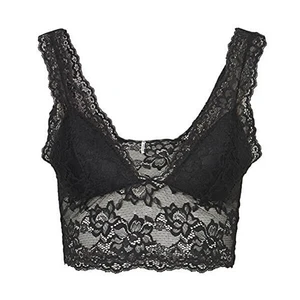 Pieces Dámska podprsenka PCLINA 17096003 Black M