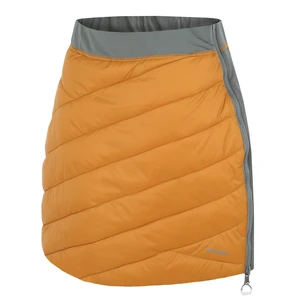 Husky  Freez L mustard/dk. grey green, XL Dámska obojstranná zimná sukňa