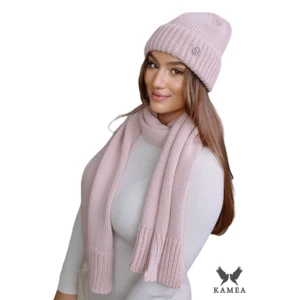 Set da donna Kamea Kamea_Set_Hat&Scarf_K.22.254.09_Pink