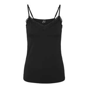 Pieces Dámské tílko PCKATE Regular Fit 17087739 Black XL