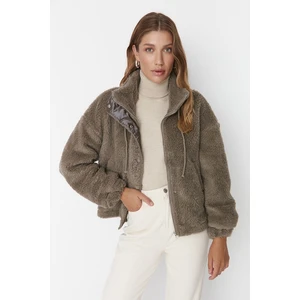 Trendyol Winter Jacket - Beige - Basic