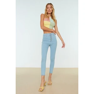 Női farmernadrág Trendyol High waist