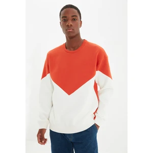 Trendyol Sweatshirt - Orange - Regular fit