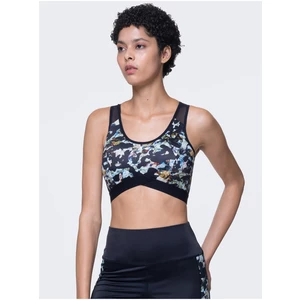 White-black patterned sports bra DORINA Equador - Women