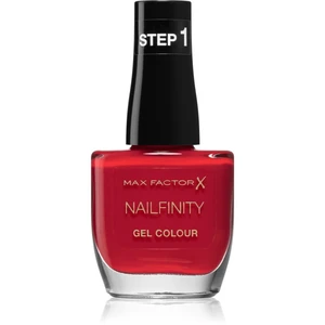 Max Factor Nailfinity Gel Colour gélový lak na nechty bez použitia UV/LED lampy odtieň 300 Ruby Tuesday 12 ml