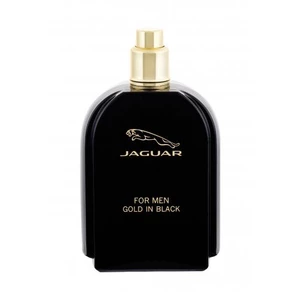 Jaguar For Men Gold in Black 100 ml toaletní voda tester pro muže