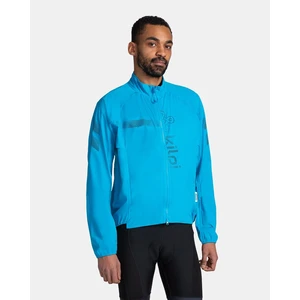 Men cycling jacket KILPI RAINAR-M Blue