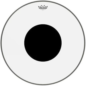 Remo CS-1322-10 Controlled Sound Clear Black Dot Bass 22" Blana na bubon