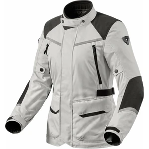 Rev'it! Voltiac 3 H2O Ladies Silver/Black 34 Kurtka tekstylna