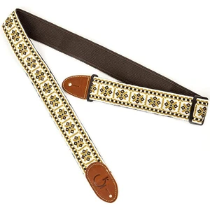 Gretsch G Brand Guitar Strap Diamond Brown End