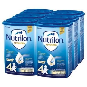 NUTRILON Mlieko batoľacie 4 Advanced Vanilla 6x 800 g, 24+