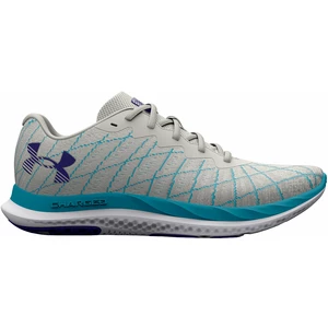 Under Armour Women's UA Charged Breeze 2 Running Shoes Gray Mist/Blue Surf/Sonar Blue 37,5