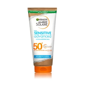 Garnier Ambre Solaire Sensitive Advanced opaľovacie mlieko pre citlivú pokožku SPF 50+ 175 ml