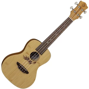 Luna Bamboo Koncertné ukulele Natural