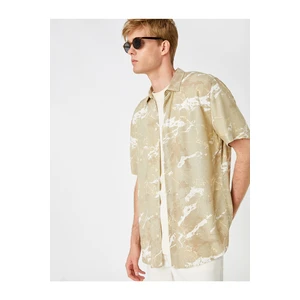 Koton Patterned Short Sleeve Shirt