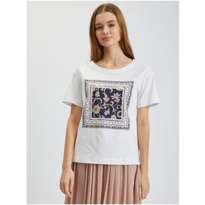 Orsay White Womens T-Shirt - Women