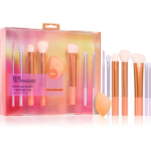 Real Techniques Level Up Brush + Sponge Kit zestaw pędzli