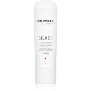 Kondicionér pro blond a šedivé vlasy Goldwell Dualsenses Silver - 200 ml (206242) + dárek zdarma