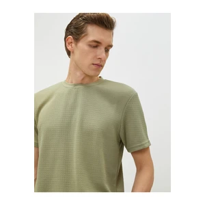 Koton T-Shirt - Khaki - Regular fit