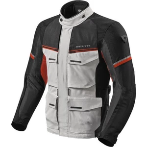 Rev'it! Outback 3 Silver-Red M Textile Jacket
