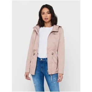 Light Pink Light Parka HoodED LORCA - Women