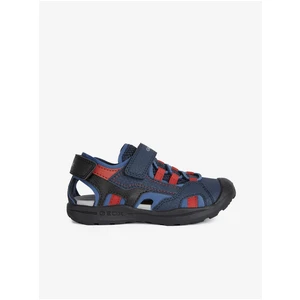 Dark Blue Boys Sandals Geox Vaniett Boy - Boys