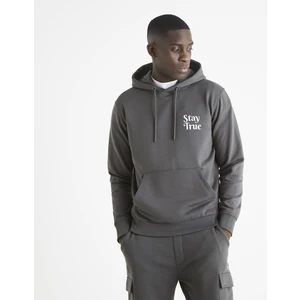 Celio Sweatshirt with print and hood - Men