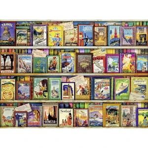 Ravensburger puzzle Starý cestovní průvodce 500 dílků