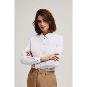 Ordinary shirt with decorative buttons