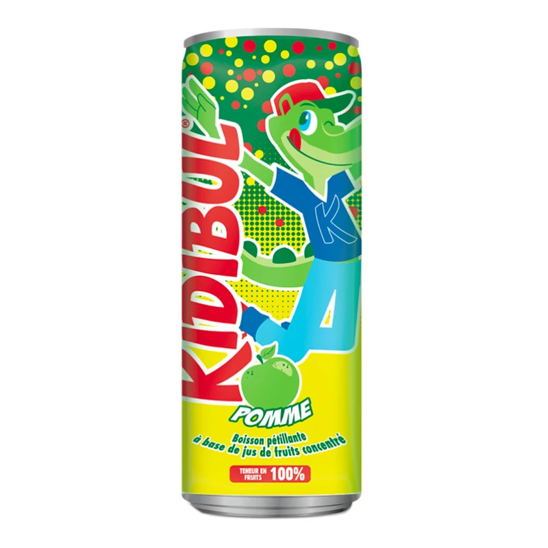 Kidibul Dětský šumivý nápoj 100% jablko 250 ml Kidibul Dětský šumivý nápoj 100% jablko 250 ml