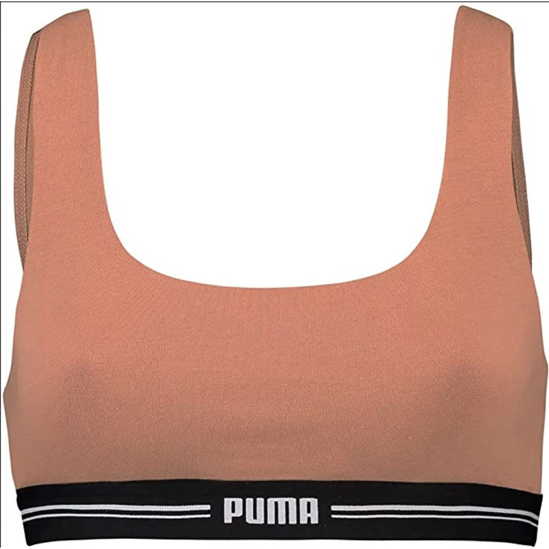 Dámská sportovní podprsenka Puma hnědá