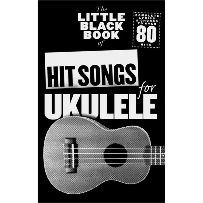 Music Sales The Little Black Songbook: Hit Songs For Ukulele Noty Music Sales The Little Black Songbook: Hit Songs For Ukulele Noty
