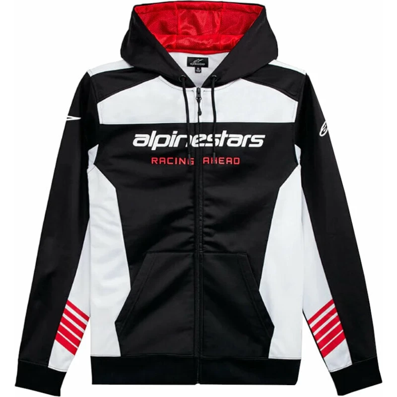 Alpinestars Session LXE Fleece Black/White S Mikina Alpinestars Session LXE Fleece Black/White S Mikina