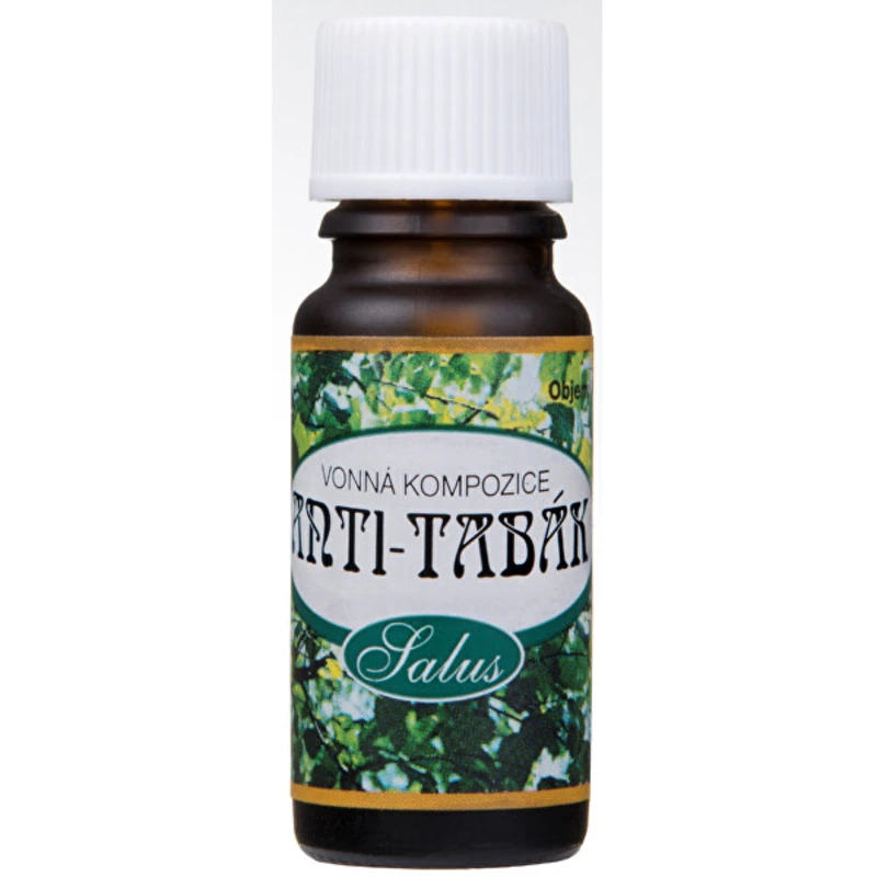 Saloos 100% přírodní esenciální olej pro aromaterapii 10 ml Antitabák Saloos 100% přírodní esenciální olej pro aromaterapii 10 ml Antitabák