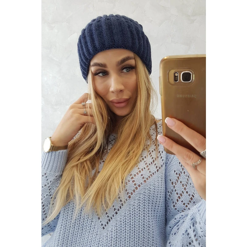 Kšiltovka se zapínáním Magda K293 tmavě modrá Kšiltovka se zapínáním Magda K293 tmavě modrá